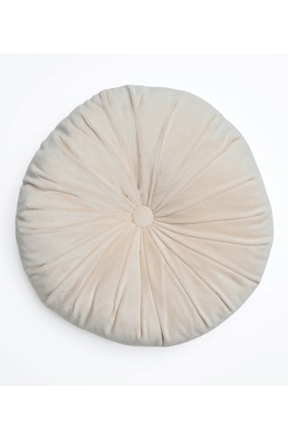 Cojín de terciopelo Nuage - Crudo - 35 cm