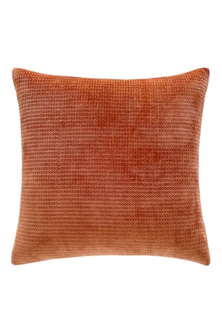 Funda de cojín Ava - Rojo teja - 45 x 45 cm