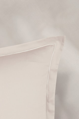 2 fundas de almohada de satén de algodón 80 hilos/cm² Uni 1 baratta - Topo