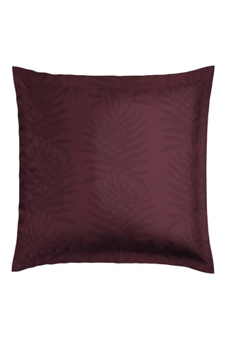 Funda de almohada de satén de algodón 80 hilos/cm² Tanzanie - Violeta