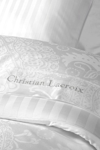 Sábana encimera de satén de algodón 80 hilos/cm² Arles - Blanco