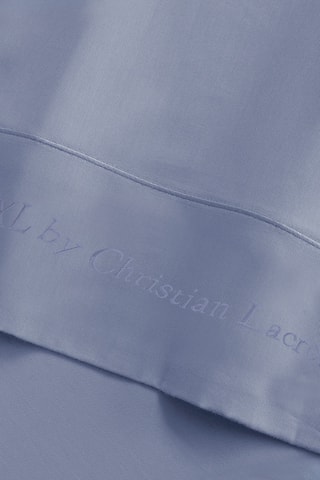 Sábana encimera de satén de algodón 80 hilos/cm² Uni 1 baratta - Azul cobalto