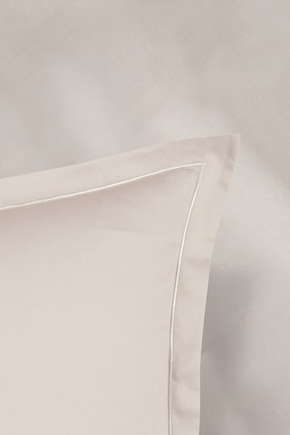 Juego de sábanas de satén de algodón 80 hilos/cm² Uni 1 baratta - Topo