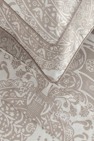 Juego de sábanas de satén de algodón 80 hilos/cm² Arles - Topo