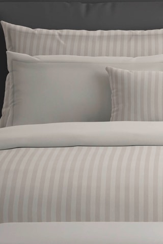 Juego de nórdico de satén de algodón 80 hilos/cm²Dobby - Topo