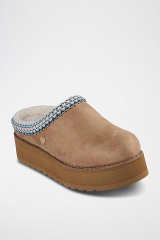 Pantoufles fourrées Keepsakes Hi-Rise - Marron