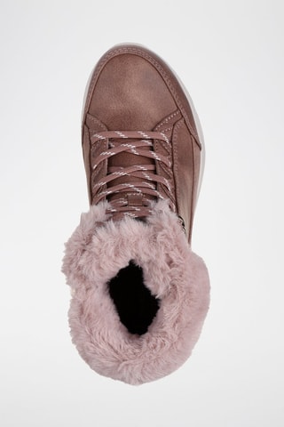 Baskets montantes fourrées Glacial Ultra - Rose