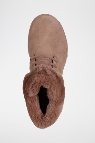 Bottines fourrées en cuir On-The-Go Joy - Marron