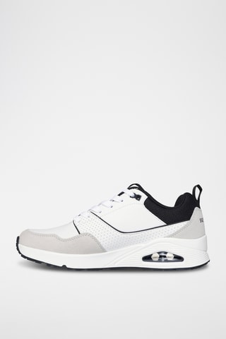 Baskets en cuir Uno - Blanc