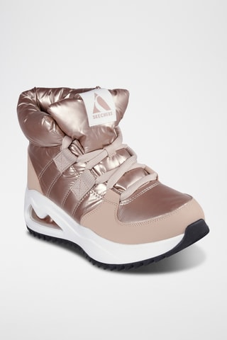 Baskets montantes Uno Peaks - Rose métallisé