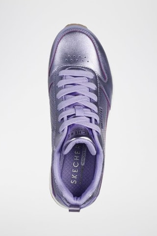 Baskets en cuir Uno - Lavande