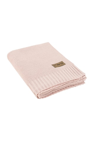 Manta de fibras de bambú Hug - Rosa - 80 x 110 cm