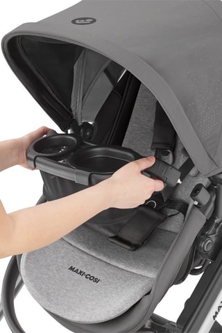 Plataforma para silla de paseo Lilas - Negro - Desde 4 meses