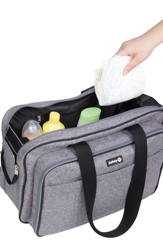 Bolso cambiador 2 en 1 Nap To Go - 
Gris