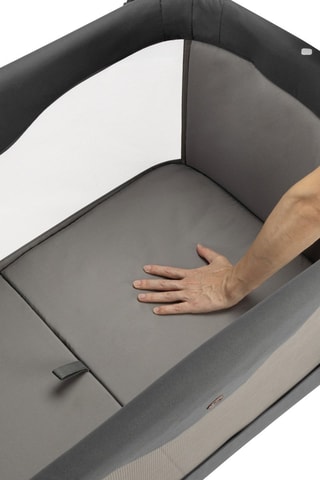 Cuna de colecho 2 en 1 Amara - Gris - De recién nacido a 6 meses - Hasta 9 kg