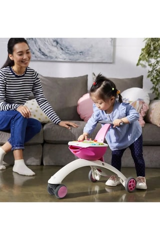 Carrito - Rosa y blanco