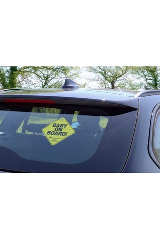 Señal de bebé a bordo - Amarillo