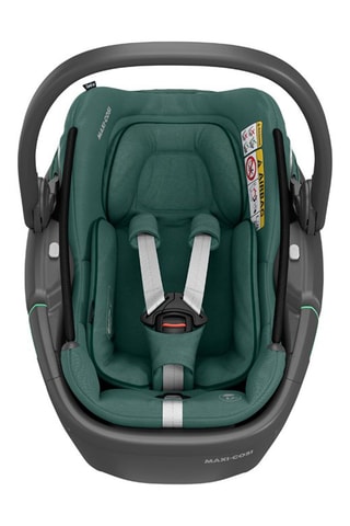 Silla de coche Coral 360 I-Size - Caqui y negro - Desde recién nacido - De 40 a 75 cm