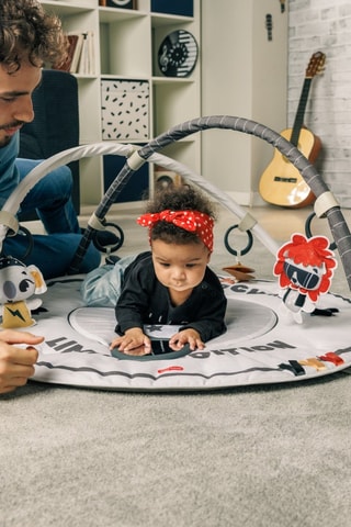 Alfombra de actividades Gymini Rock'N'Roll - Desde recién nacido hasta 36 meses