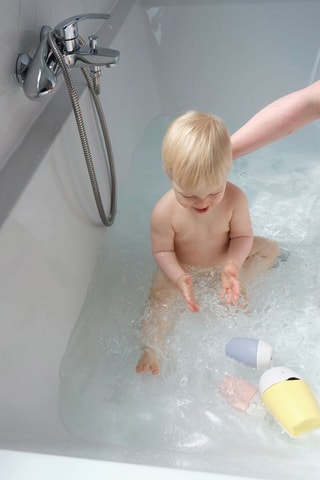 3 juguetes de actividades para el baño - Desde 10 meses