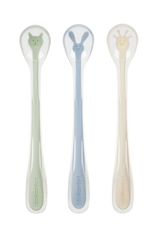 3 cucharas de silicona - Desde 4 meses