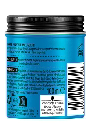 Gel fibre coiffant Coup de Tête Got2b Schwarzkopf - 100 ml