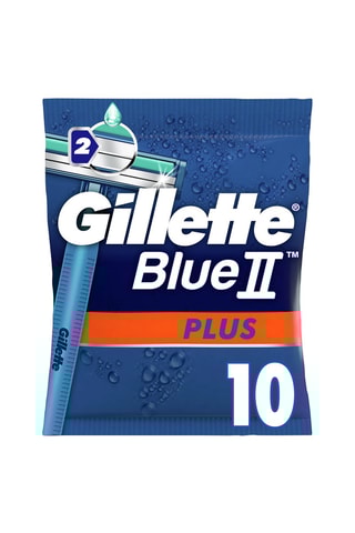 10 rasoirs jetables Gillette Blue II Plus
