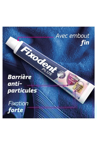 Crème fixative Fixodent Plus - Arôme frais - 57 g