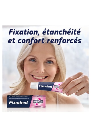 Crème fixative Fixodent Fixation Forte - Goût neutre - 70 g
