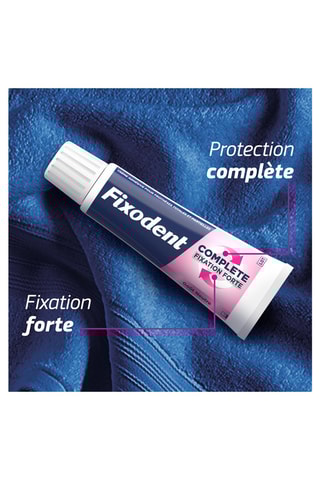 Crème fixative Fixodent Fixation Forte - Goût neutre - 70 g