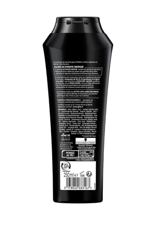Shampoing Ultimate Repair Gliss - Cheveux secs et abimés - 250 ml