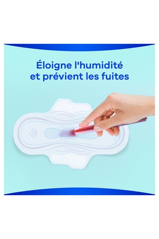 12 serviettes avec ailettes Always Ultra Day - Long - Taille 2