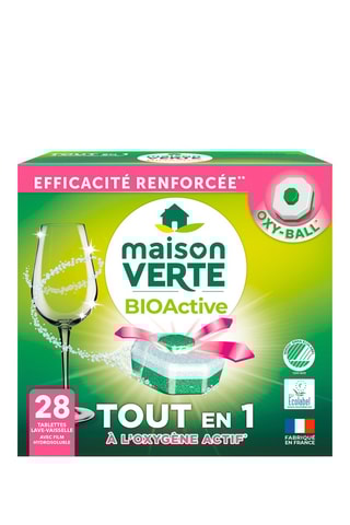 28 tablettes Oxygène Actif Maison Verte