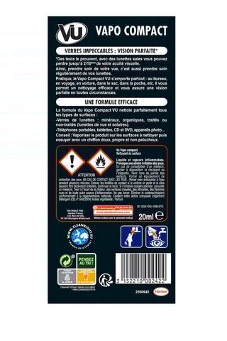 Spray nettoyant optique Vu - 20 ml