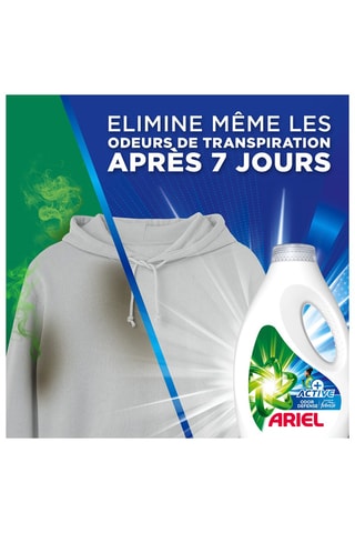 Lessive Ariel +Protection active - Fraîcheur Febreze - 30 lavages