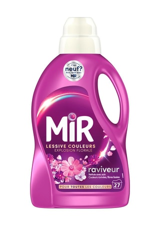 Lessive Mir Couleurs Explosion Florale - 27 lavages - 1,35 l