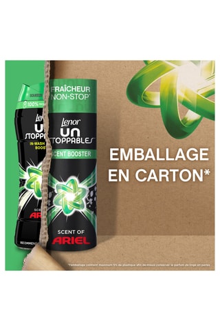 Parfum de linge en perles Unstoppables Lenor Ariel - 140 g