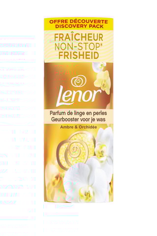 Parfum de linge en perles Ambre et orchidée Lenor Ariel - 140 g
