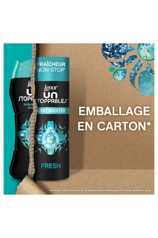 Parfum de linge en perles Unstoppables Lenor Ariel - 140 g