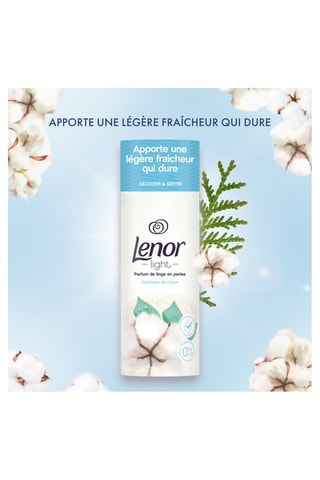 Parfum de linge en perles Light Lenor - 140 g