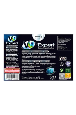 20 lingettes Vu Expert