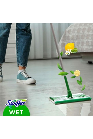 10 lingettes humides Swiffer - Citron