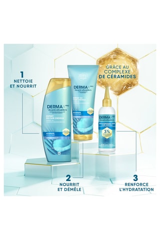 Après-shampoing hydratant Derma x Pro - 220 ml