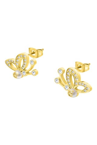 Brincos Papilio - Banhado a ouro amarelo