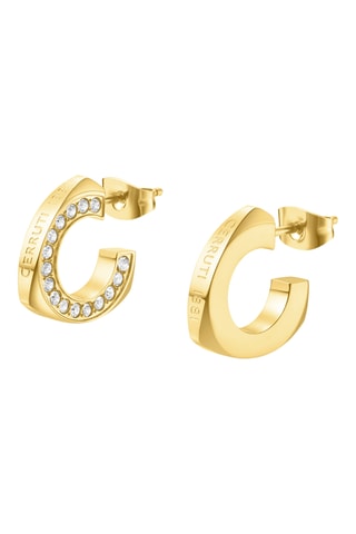 Argolas Giulia - Banhado a ouro amarelo