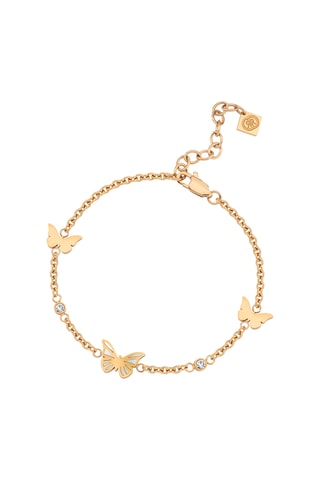 Pulseira Crr Butterfly - Banhado a ouro rosa e madrepérola
