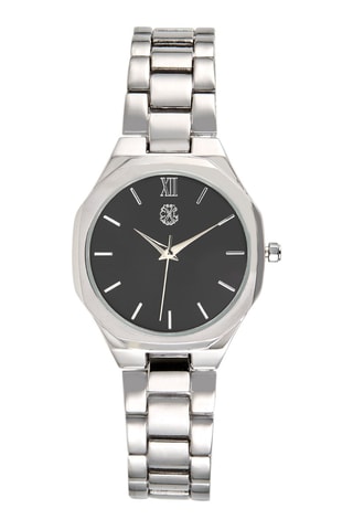 Legering Quartz Horloge - Zilverkleurig en Zwart