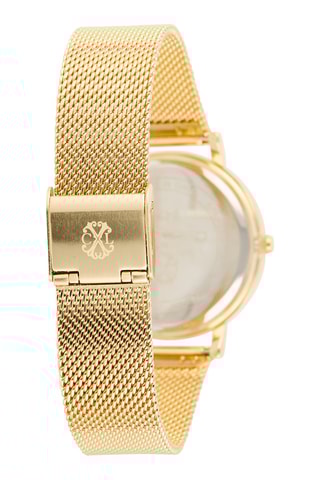 Reloj de cuarzo de aleación - Dorado y azul