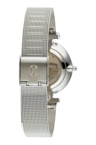 Legering Quartz Horloge Zilverkleurig en Zwart