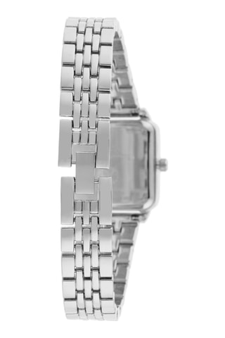 Reloj de cuarzo de aleación - Plateado y rosa